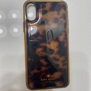 Kate Spade tortoise shell iPhone X case